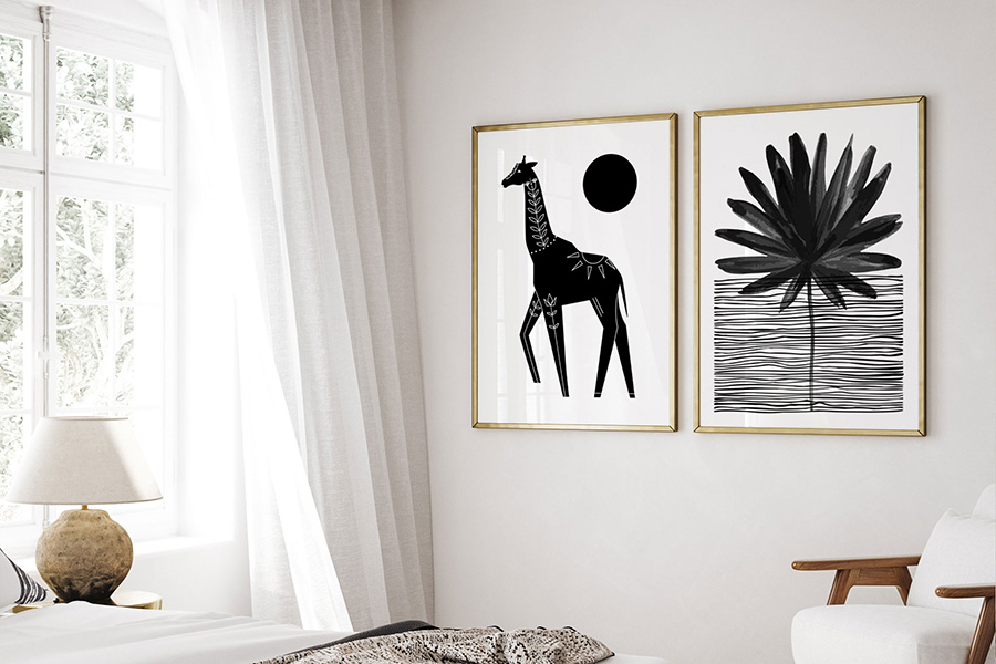 Skab hygge med nordiske plakater: En guide til minimalistisk indretning